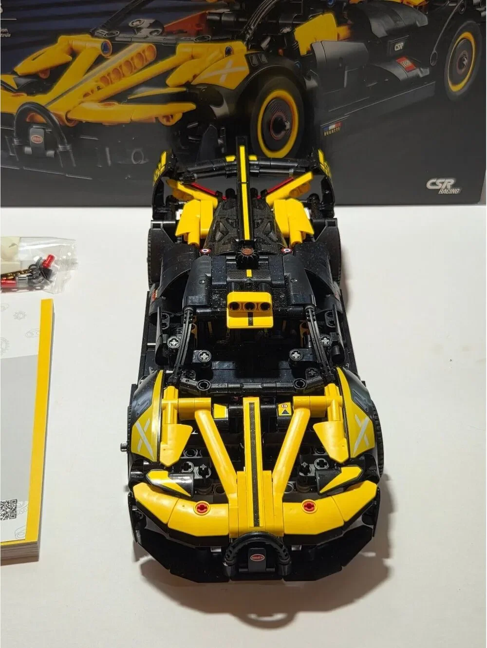 LEGO Technic 42151 Bugatti Bolide - Pre-Assembled with Manual and Extra Pieces
